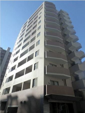 板橋区大山東町、中古マンションの外観画像です