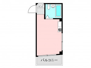 板橋区徳丸、中古マンションの間取り画像です