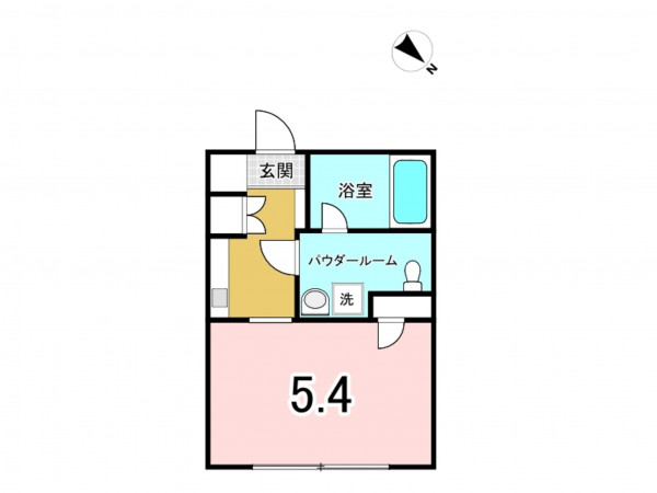 板橋区東新町、中古マンションの間取り画像です