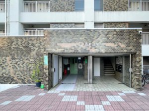 板橋区南町、中古マンションのエントランス画像です