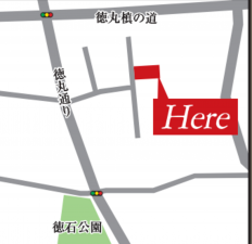 板橋区徳丸、新築一戸建ての地図画像です