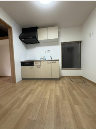 板橋区徳丸、収益物件/アパートのキッチン画像です