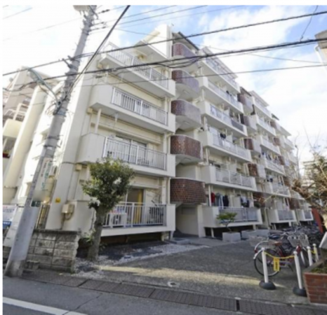 板橋区大山町、中古マンションの外観画像です