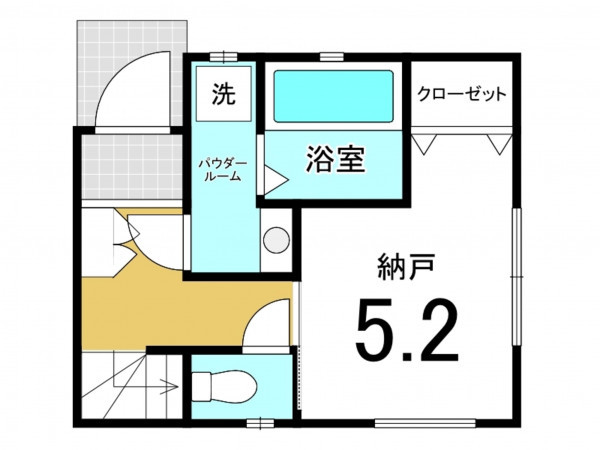 板橋区大谷口北町、新築一戸建ての間取り画像です