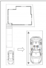 板橋区西台、新築一戸建ての間取り画像です
