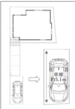 板橋区西台、新築一戸建ての間取り画像です
