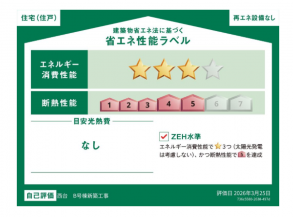 板橋区西台、新築一戸建ての設備画像です