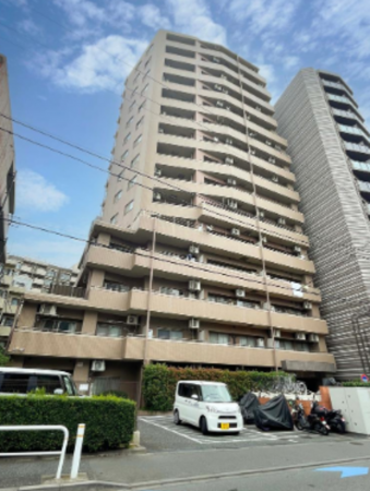 板橋区中丸町、中古マンションの外観画像です