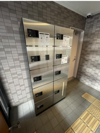 板橋区熊野町、中古マンションのエントランス画像です