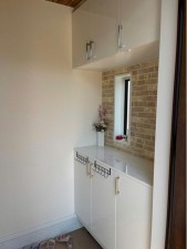 板橋区三園、中古一戸建ての玄関画像です