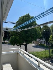 板橋区三園、中古一戸建てのバルコニー画像です