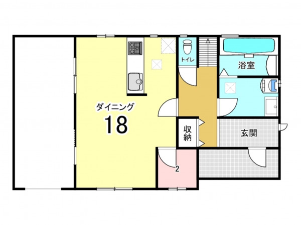 板橋区三園、中古一戸建ての間取り画像です
