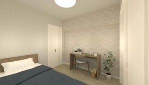 板橋区板橋、中古マンションの建築プラン例画像です