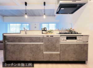 板橋区小茂根、中古マンションのキッチン画像です