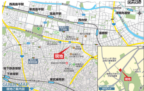 板橋区西台、新築一戸建ての画像です