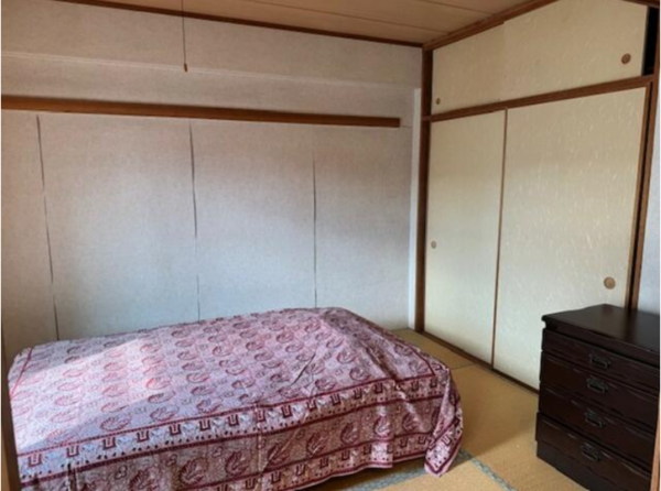 板橋区小茂根、中古マンションの寝室画像です