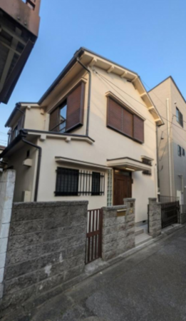 板橋区弥生町、中古一戸建ての外観画像です