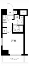 板橋区板橋、中古マンションの間取り画像です