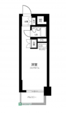 板橋区幸町、中古マンションの間取り画像です
