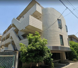 板橋区赤塚新町、中古マンションの外観画像です
