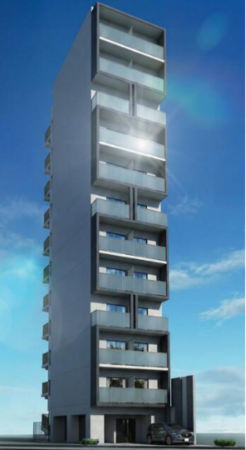板橋区大山金井町、中古マンションの外観画像です