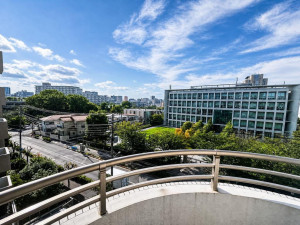 板橋区加賀、中古マンションのバルコニー画像です