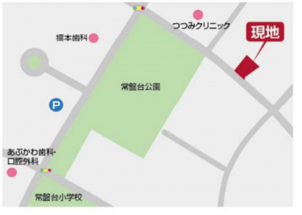板橋区常盤台、新築一戸建ての画像です