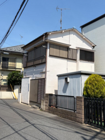 板橋区赤塚、土地の外観画像です