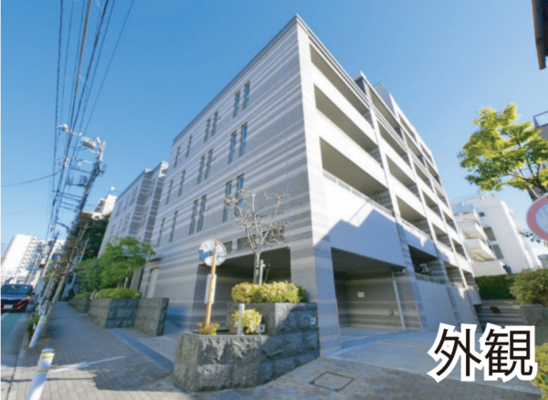 板橋区氷川町、中古マンションの外観画像です