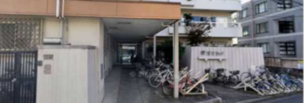 板橋区栄町、中古マンションのエントランス画像です
