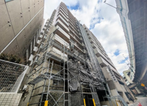 板橋区板橋、中古マンションの外観画像です