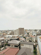 板橋区徳丸、中古マンションのバルコニー画像です
