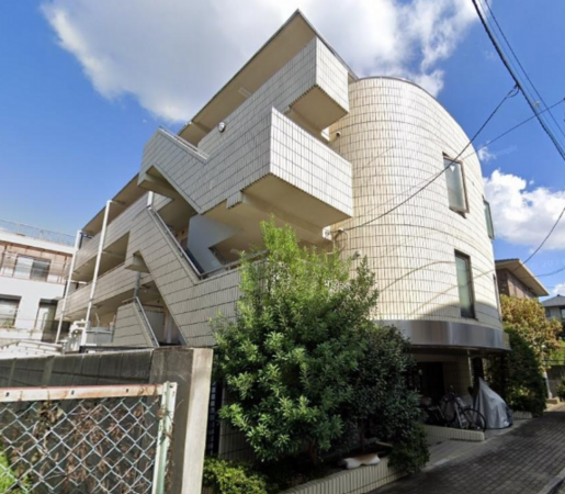 板橋区赤塚新町、中古マンションの外観画像です