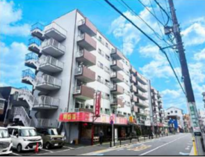 板橋区上板橋、中古マンションの外観画像です