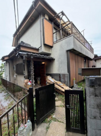 板橋区徳丸、中古一戸建ての外観画像です