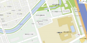 板橋区氷川町、中古マンションの地図画像です