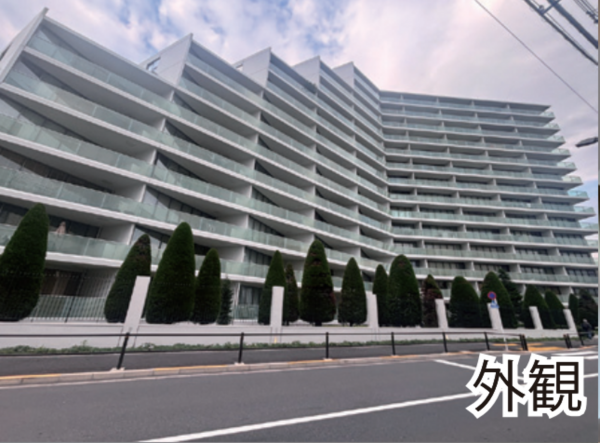 板橋区加賀、中古マンションの外観画像です