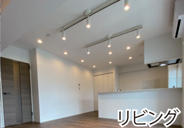 板橋区加賀、中古マンションの居間画像です