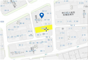 板橋区氷川町、収益物件/マンションの地図画像です