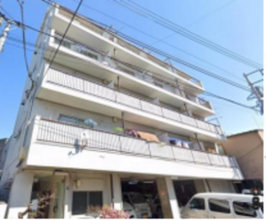 板橋区南常盤台、中古マンションの外観画像です