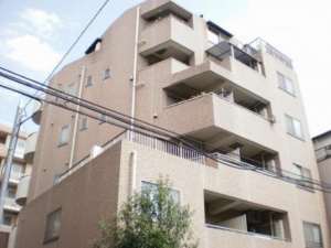 板橋区栄町、中古マンションの外観画像です