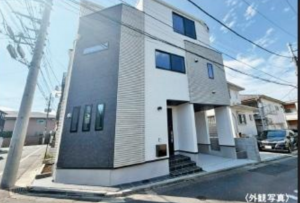 板橋区西台、新築一戸建ての外観画像です