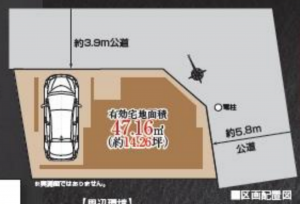 板橋区西台、新築一戸建ての画像です