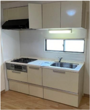 板橋区中板橋、中古マンションのキッチン画像です