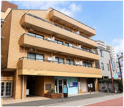 板橋区中板橋、中古マンションの外観画像です