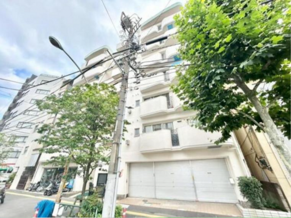 板橋区氷川町、中古マンションの外観画像です