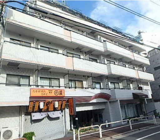 板橋区南常盤台、中古マンションの外観画像です