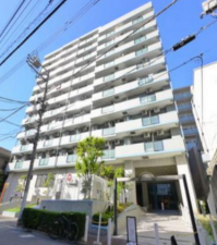 板橋区大山町、中古マンションの外観画像です