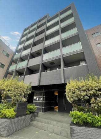 板橋区双葉町、中古マンションの外観画像です