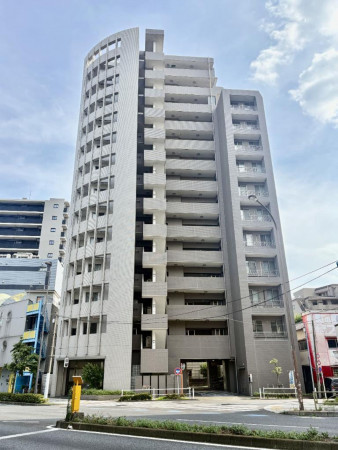 板橋区中丸町、中古マンションの外観画像です